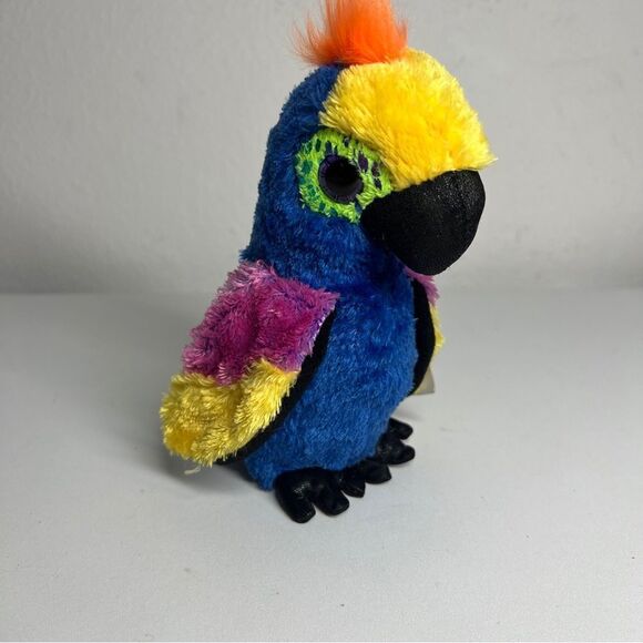 TY Beanie Boo Wynnie Parrot Plush Tags Attached NWT - Picture 2 of 6